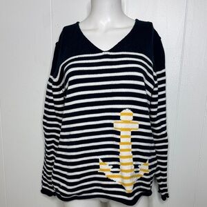 Vintage nautical sweater size S